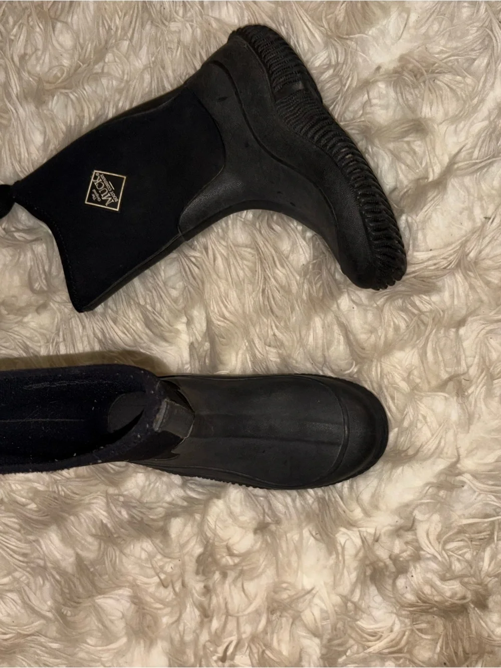 Black Slip-On Waterproof Chelsea Boots